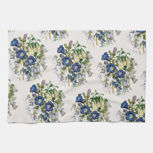 Bellflowers Tea Towel