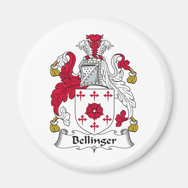 Bellinger Family Crest Magnet (Front)