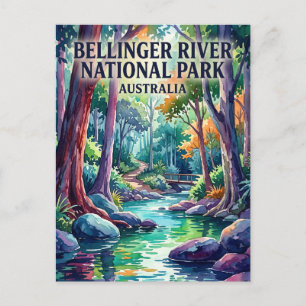 Bellinger River National Park Australia Postcard