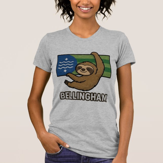 BELLINGHAM SLOTH T-SHIRT (Front)