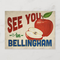 Bellingham Washington Apple - Vintage Travel