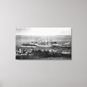 Bellingham, Washington - Ocean Vessels Canvas Print