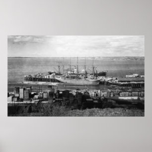 Bellingham, Washington - Ocean Vessels Poster