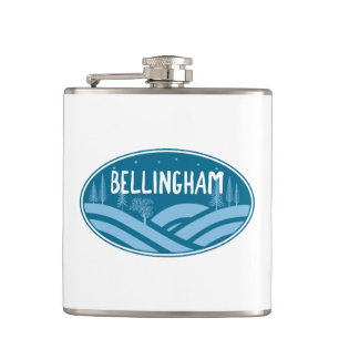 Bellingham Washington Outdoors Hip Flask
