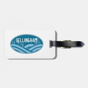 Bellingham Washington Outdoors Luggage Tag