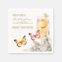 Bellini Butterfly Baby Shower Welcome 