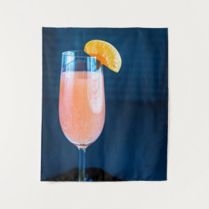 Bellini cocktail tapestry