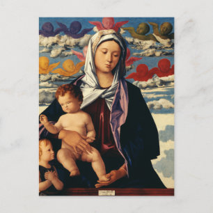 Bellini’s Virgin and Child High-Fidelity Fine Art Postcard