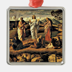 Bellini: Transfiguration of Christ Metal Tree Decoration