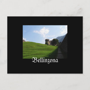 Bellinzona Switzerland Postcard