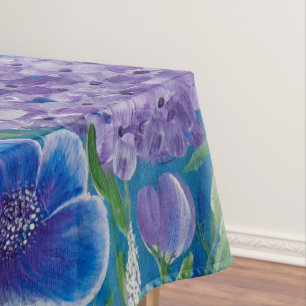 Bellisima Fine Art Floral Table Cloth