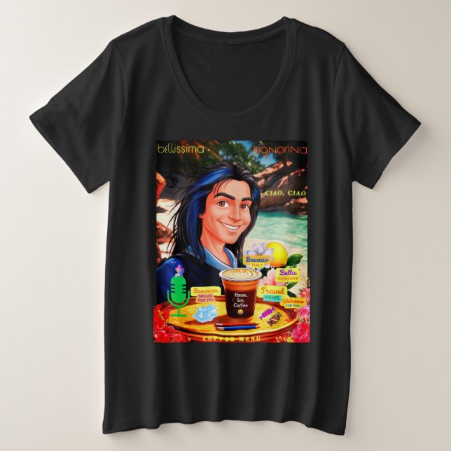 BELLISSIMA PLUS SIZE T-Shirt (Design Front)