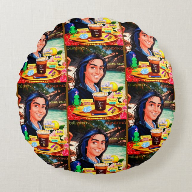 BELLISSIMA ROUND CUSHION (Front)