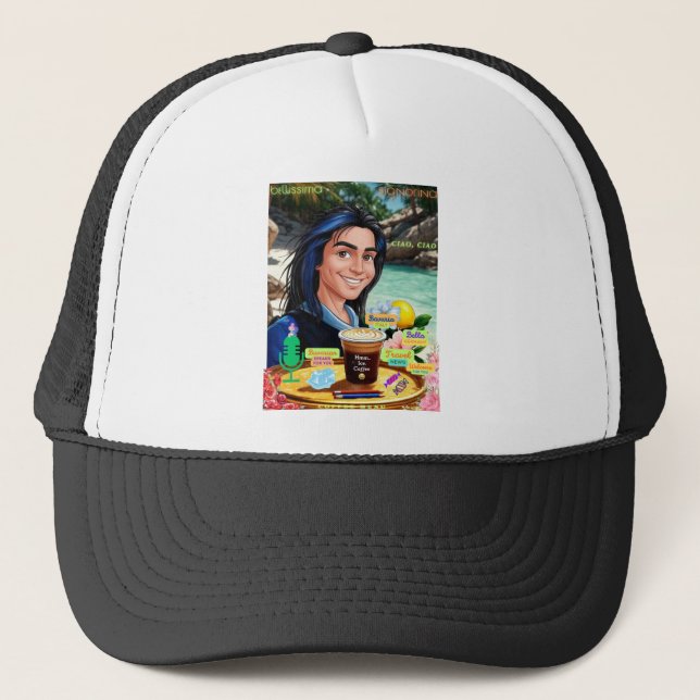 BELLISSIMA TRUCKER HAT (Front)