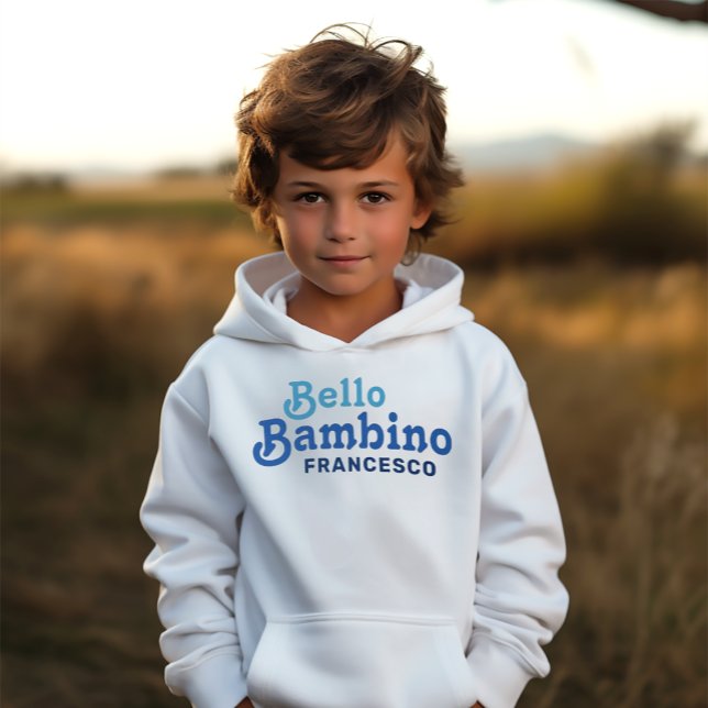 Bello Bambino Cute Italian Boys Kids design (Creator Uploaded)