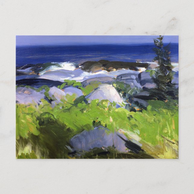 Bellows - Vine Clad Shore, Monhegan Island, Postcard (Front)
