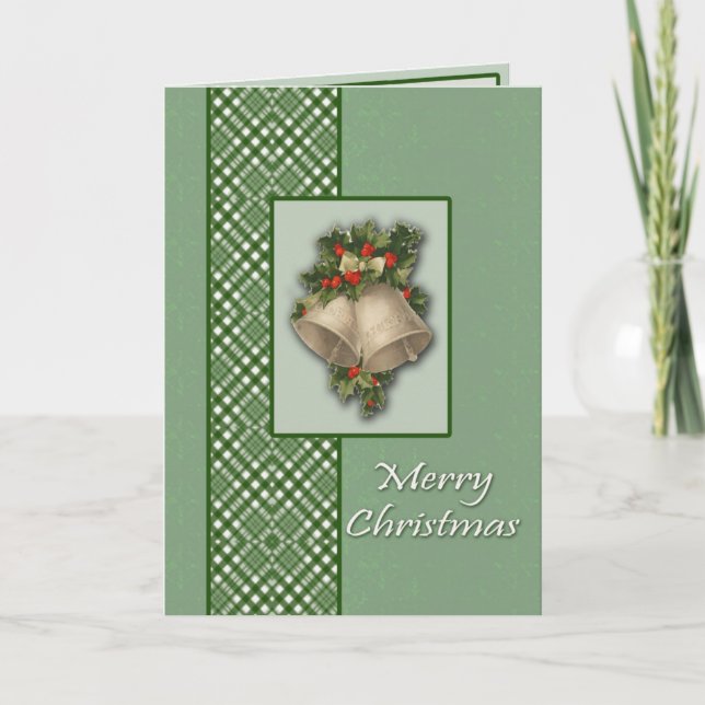 Bells and Bows Christmas Card (Front)