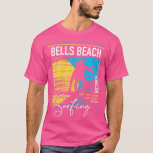 Bells Beach Retro Surfing Graphic Surf Australia T-Shirt