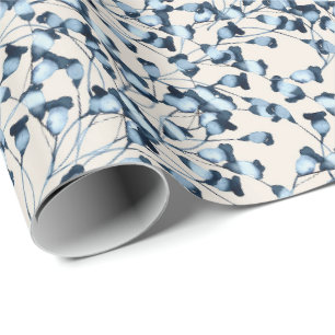 Bells Flowers Wrapping Paper