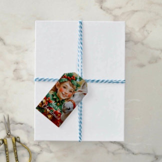 Bells Holly and Horse Christmas Elf Gift Tags