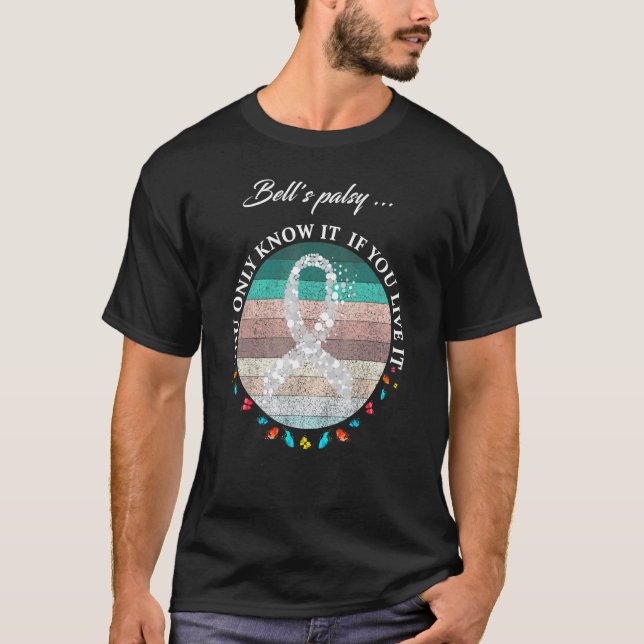Bells Palsy Warrior  T-Shirt (Front)