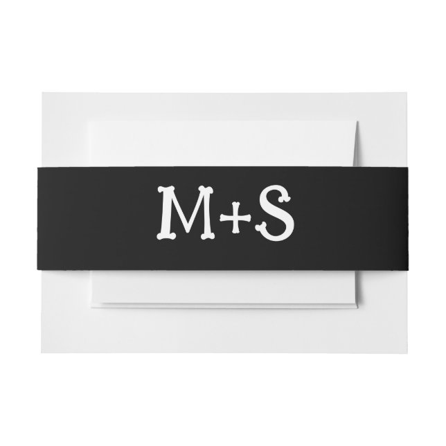 BELLY BAND INVITATION BELLY BAND (Front Example)