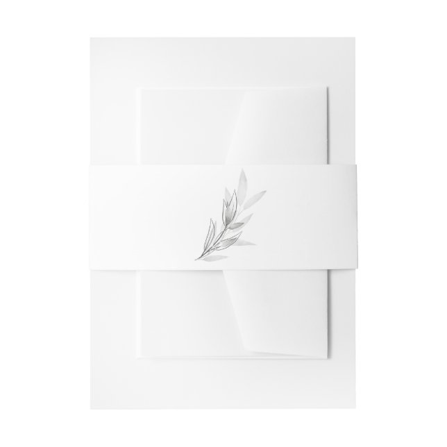 Belly Band Invitation Belly Band (Front Example)