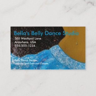 Belly Dance Business Card