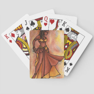 Belly Dance Goddess Playing Cards