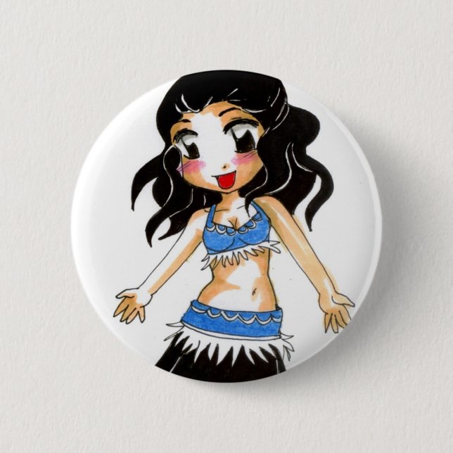 Belly dance - Noe 6 Cm Round Badge (Front)