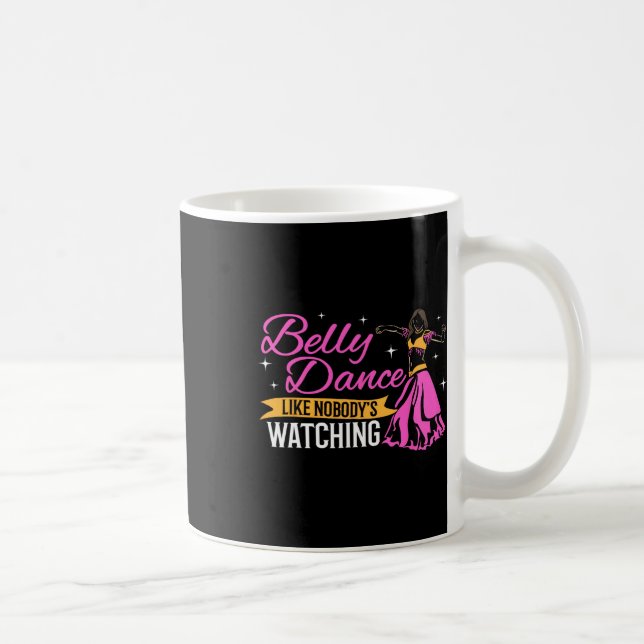 Belly Dance Professional Hip Belly Dancer Pro Bell Coffee Mug (Right)