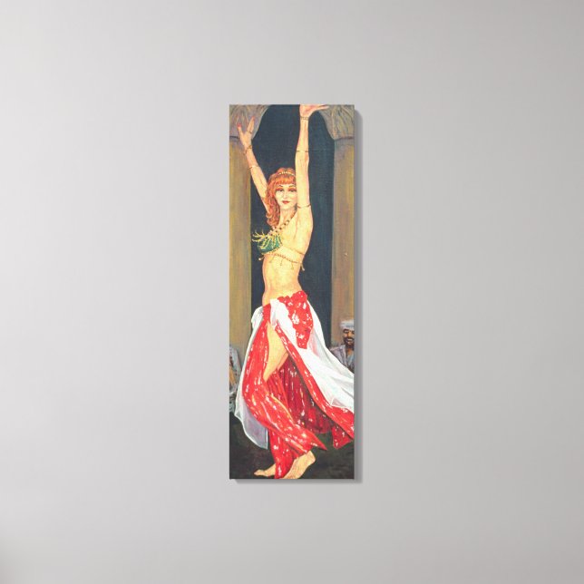 Belly Dancer 1993 Canvas Print (Front)