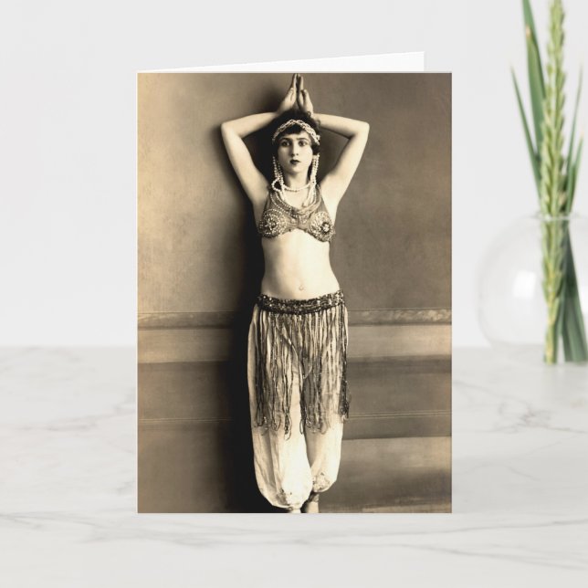 Belly Dancer Card (Front)