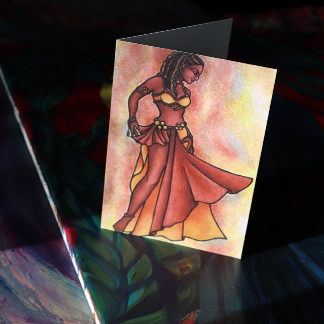 Belly Dancer Card (Creator Uploaded)
