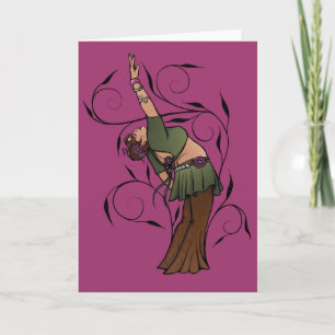 Belly Dancer Dawn Backbend Card