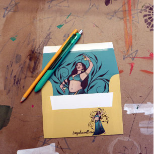  Belly Dancer  Envelope