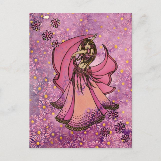 Belly Dancer Goddess                               Postcard (Front)