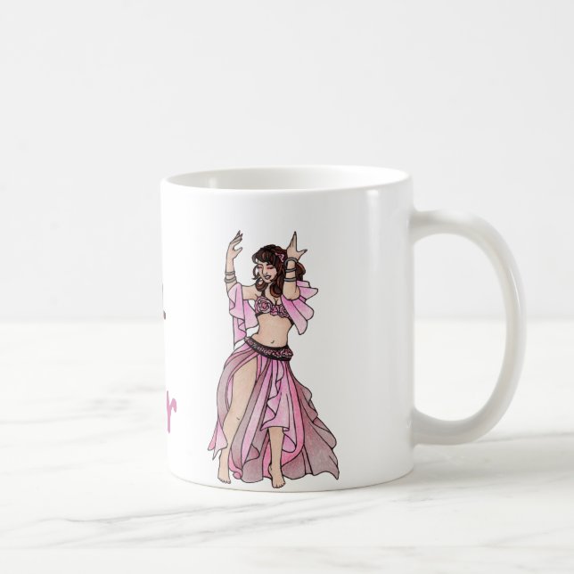 Belly Dancer Habibi Coffee Mug (Right)
