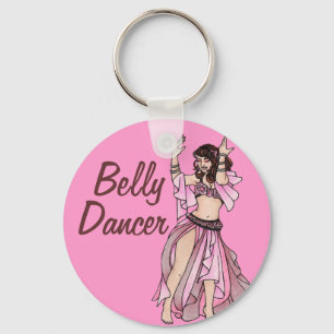 Belly Dancer Habibi Key Ring