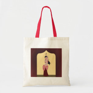 Belly Dancer Middle Eastern dancer Tote Bag