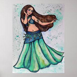 Belly Dancer Poster