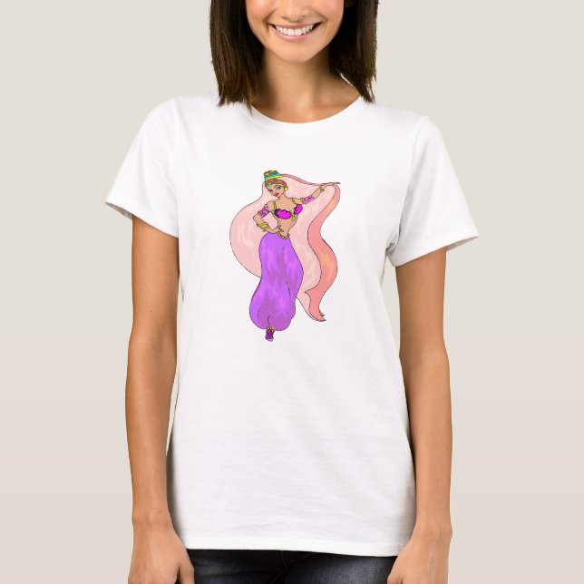 Belly Dancer - T - Tee Shirt - Exotic (Front)