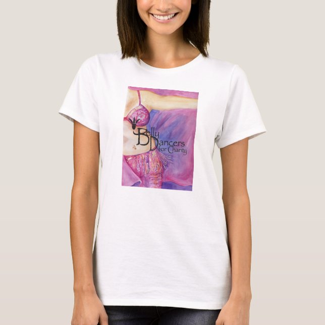 Belly Dancers For Charity T-Shirt (Front)