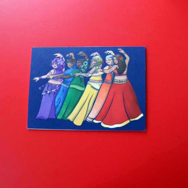 Belly Dancers Holiday Card (Creator Uploaded)