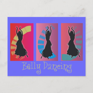 Belly Dancing Art Gifts Postcard