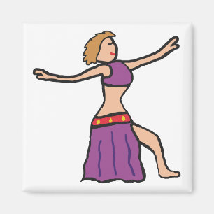 Belly Dancing Magnet