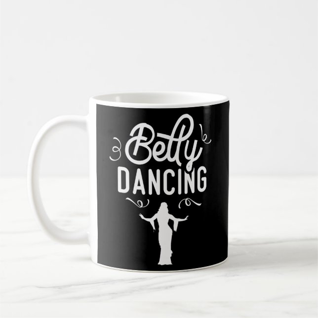 Belly Dancing Oriental Dance Dancer Coffee Mug (Left)