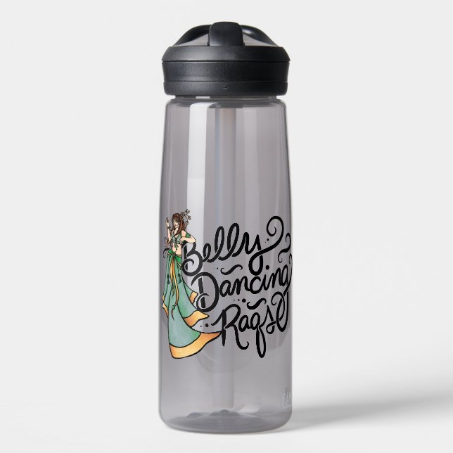 Belly Dancing Raqs Belly Dancer                    Water Bottle (Front)