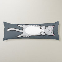 Belly Rub Cat - Grey Tabby