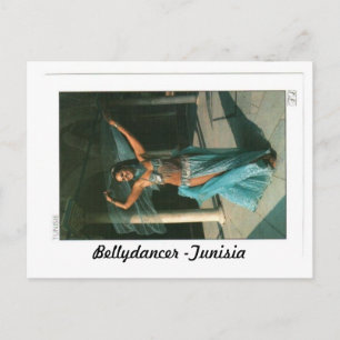 BELLYDANCER -TUNISIA POSTCARD